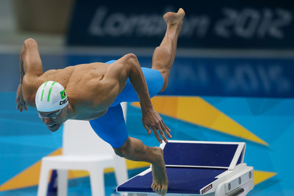 O objetivo maior de Cielo é a disputa do Troféu Maria Lenk (Foto: Banco de dados)