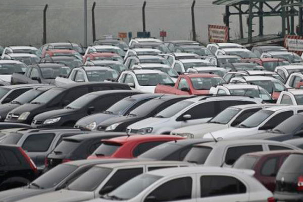 Veículos automotores tem retração de 25,9% (Foto: Banco de Dados)