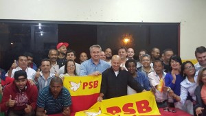 Apoio do PSB era articulado há quatro meses (Foto: Facebook / Marcos Michels)