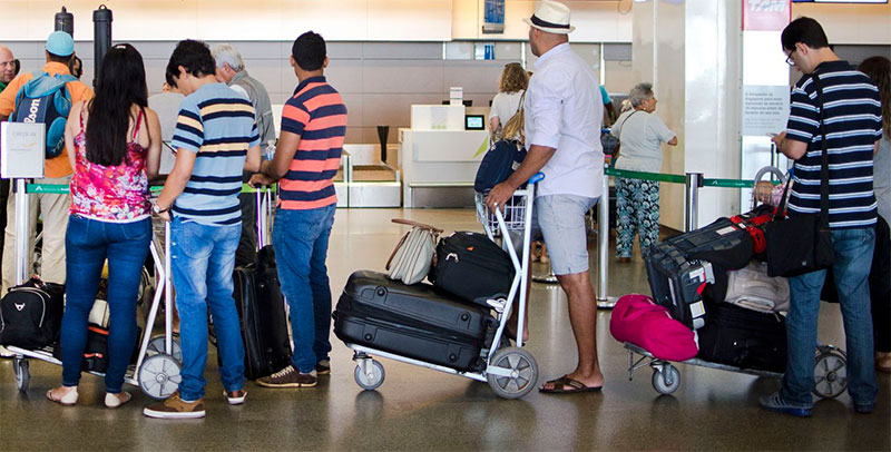 Fiscalização de bagagem de mão fica mais rigorosa nos aeroportos
