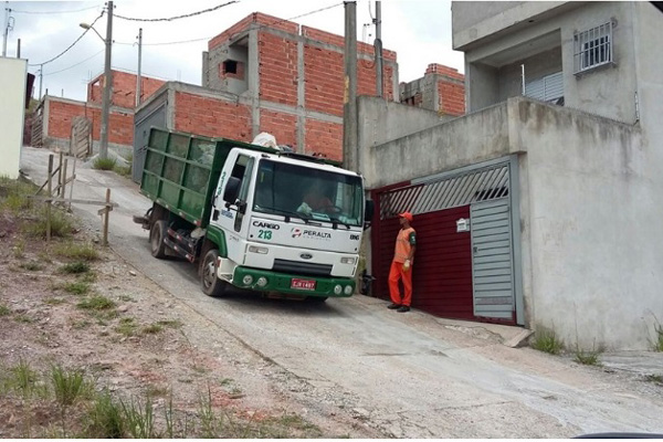 Caminhão-gaiola fará a coleta porta a porta de 250 famílias do Núcleo Capuava (Foto: Divulgação)