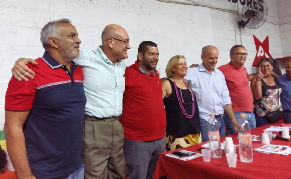 Anuncio do pré-candidato teve a presença de Filippi (Foto: Facebook / Josa Queiroz)