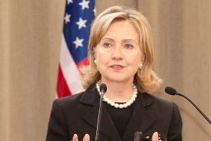 Hillary aparece com vantagem contra Trump (Foto: Banco de Dados)