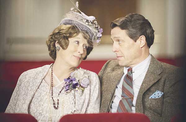 A socialite que sonha em ser cantora é interpretada por Meryl Streep (Foto: Divulgação)