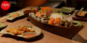 Barca tem sushi e sashimi (Foto: Divulgação)