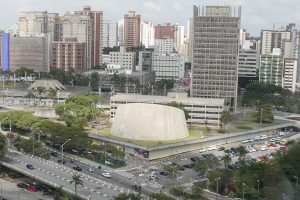 Projeto do Paço Municipal foi escolhido através de concurso público na década de 1960 (Foto: Divulgação)