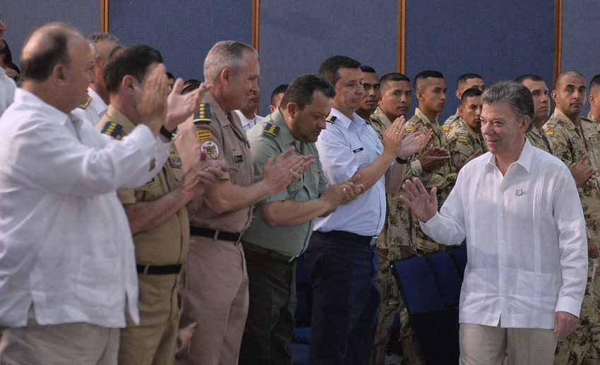 Juan fará acordo com Farc  (Foto: Juan David Tena/ SIG)