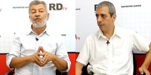 Turco e Chedade defenderam candidaturas de Grana e Serra, respectivamente (Foto: Reprodução/RDtv)