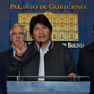Evo Morales decreta emergência em Bolívia (Foto: Jorge Mamani/ Ministerio De La Presidencia)