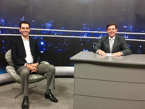 Morando entrevista Serra em sua volta a TV+ABC (Foto: Divulgação)