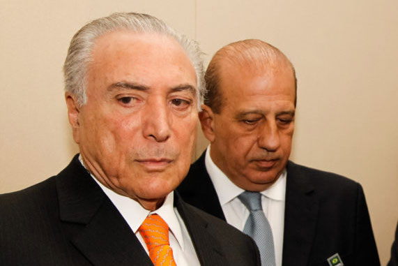 Temer foi em jantar de Eunício (Foto: Banco de Dados)