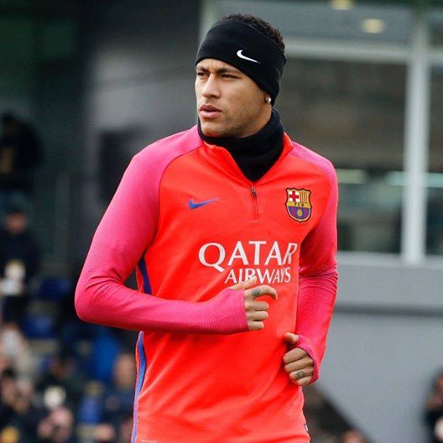 Neymar viveu momentos de descontração  (Foto: Banco de Dados)