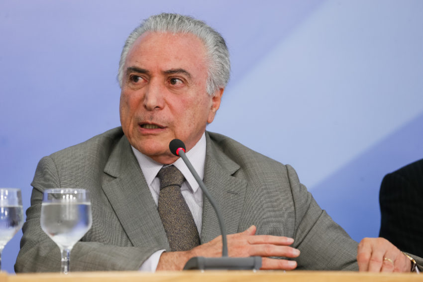 (Brasília, DF 15/12/2016) Presidente Michel Temer durante entrevista coletiva para anuncio do pacote de medidas econômicas. Foto: Beto Barata/PR