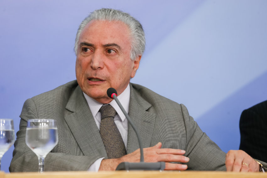 Temer quer discutir crise nos presídios (Foto: Beto Barata/PR)