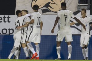durante o jogo Vasco da Gama/RJ x  Corinthians/SP esta tarde no Bright House Stadiun, na cidade de Orlando, Florida/EUA, jogo de estreia na Florida Cup. Juiz: Esteban Rosano - Orlando/Florida - 18/01/2017. Foto: © Daniel Augusto Jr. / Ag. Corinthians