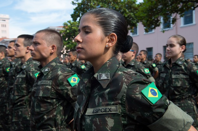 Formas de INGRESSO da MULHER no EXÉRCITO 