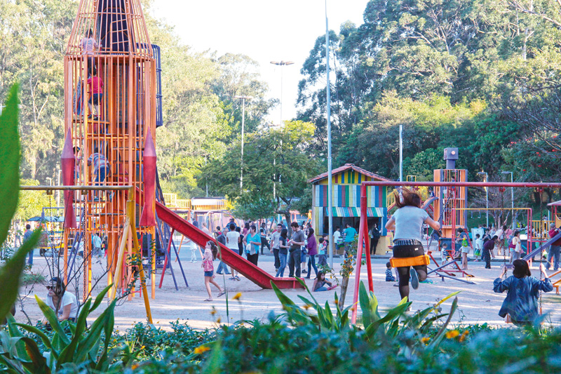 Parque Da Criança Em Santo André - Relacionado a Crianças
