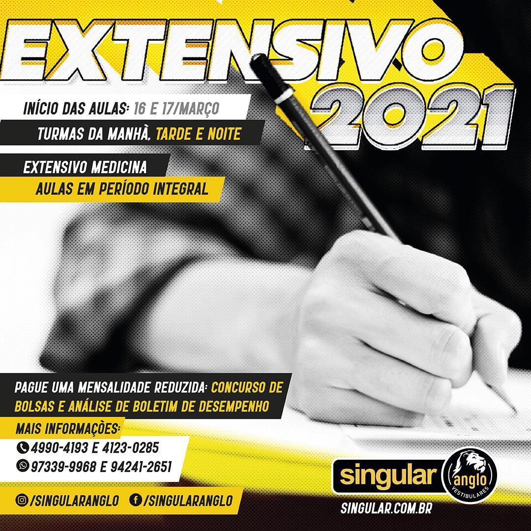 Singular abre inscrições para cursinho pré-vestibular