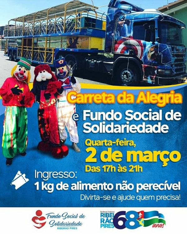 Carreta da alegria especial dia das crianca