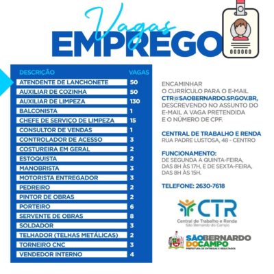 Vaga de emprego de Jovem Aprendiz Administrativo em São Bernardo do Campo,-  SP