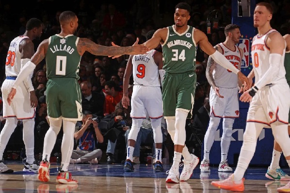 Knicks desencantam após nove derrotas seguidas diante do Milwaukee na NBA  com show de Brunson