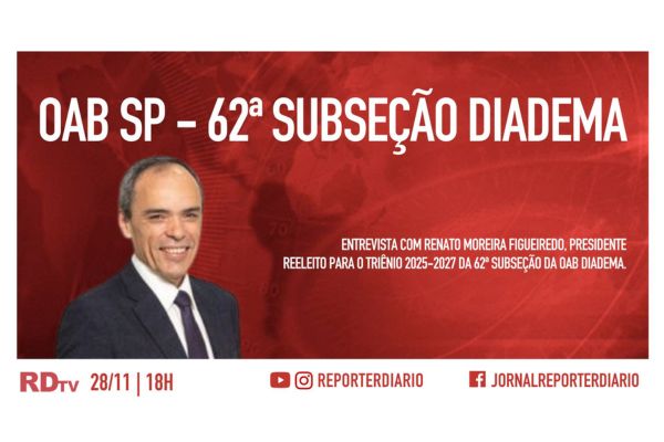 Rede Sigma Rdtv Boletim RDtv 28/11/2024, às 18h: OAB SP - 62ª Subseção Diadema