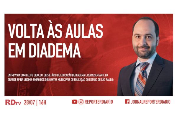 Rede Sigma Rdtv Boletim RDtv 28/07/2025, às 16h: Volta às aulas em Diadema