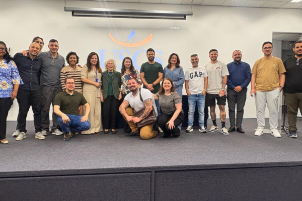 Evento aconteceu em conjunto com a graduação do curso de Direito, no período da manhã, sob o tema "Tecnologia e Inovação e um Novo Humanismo