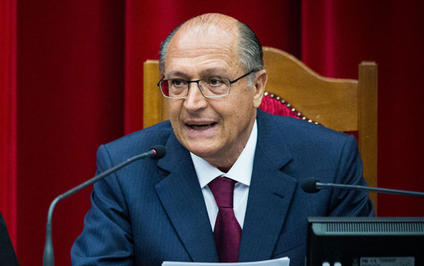 Alckmin recebe rivais (Foto: Banco de Dados)